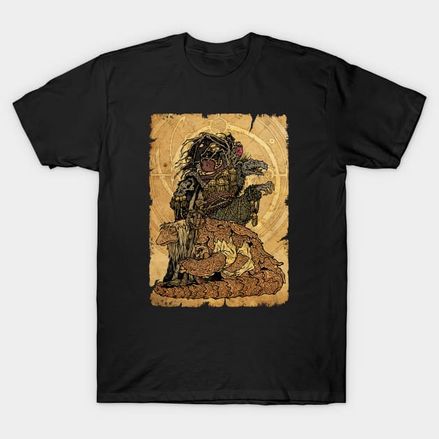 Card Dark Crystal 1 T-Shirt by ngaritsuket